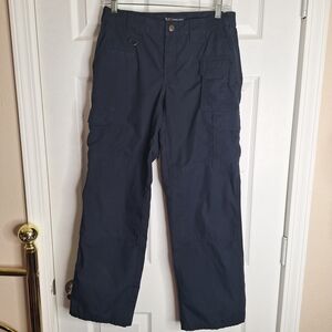 5.11 Tactical Dark Blue Cargo Pants Size 4
